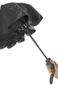 Parasol składany REGO / Czarny 37044-02