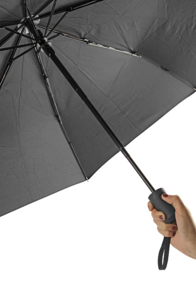 Parasol składany REGO / Czarny 37044-02