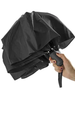 Parasol składany REGO / Czarny 37044-02