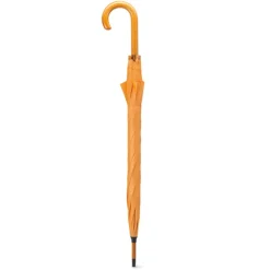 Parasol z drewnianą rączką / Pomarańczowy KC5131-10