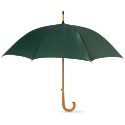 Parasol z drewnianą rączką / Zielony KC5131-09