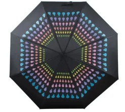 Parasol zmieniający kolor CROPLA / Czarny 37049