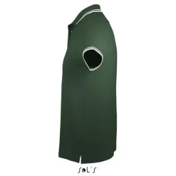 PASADENA męskie polo 200g / Forest Green/White S00577-FE-3XL