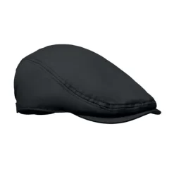 Płaska czapka newsboy 235gr/m² / Czarny MO2850-03