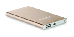 Płaski Powerbank 4000mAh / Szampan MO8735-19