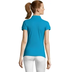 PASSION Damskie POLO 170g / Aqua S11338-AQ-S