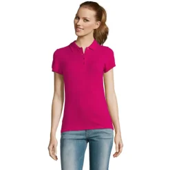 PASSION Damskie POLO 170g / Fuchsia S11338-FU-M