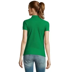 PASSION Damskie POLO 170g / Zielony S11338-KG-XL