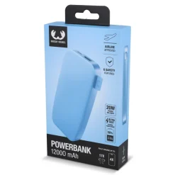 2PB12100 | Fresh 'n Rebel Powerbank 12000 mAh USB-C Szybkie ładowanie 20W / Dried Green LT49402-N0049