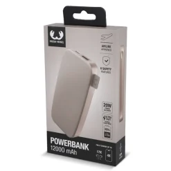 2PB12100 | Fresh 'n Rebel Powerbank 12000 mAh USB-C Szybkie ładowanie 20W / Beżowy LT49402-N0055