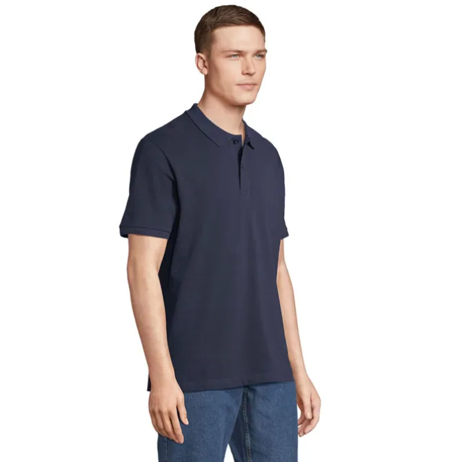 PEGASE Polo Organic 210g / French Navy S04242-FN-XXL