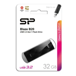 Pendrive B20, 128GB 3.0 Silicon Power / Czarny EG 812003 32GB
