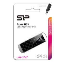 PENDRIVE B03, 128GB 3.2 SILICON POWER / Czarny EG829103 128GB