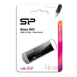 Pendrive Blaze B05, 128GB 3.0 Silicon Power / Czarny EG813203 16GB
