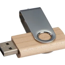 Pendrive drewniany 4GB 2.0 LESSINES / Brązowy 087601