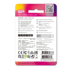 Pendrive F80, 64GB 2.0 Silicon Power / Szary EG813007 64GB