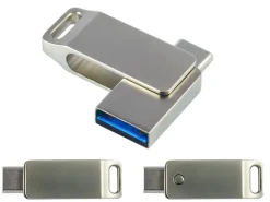 Pendrive 32GB stal szczotkowana USB 3.0 / Stalowy PU-1-72H