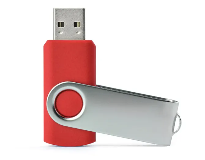 Pendrive obracany 4GB / Czerwony PU-4-72H