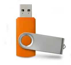 Pendrive obracany 16GB / Pomarańczowy PU-4-72H