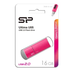 Pendrive Ultima U05, 8GB 2.0 Silicon Power / Różowy EG814411 16GB