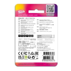 Pendrive Ultima U03, 64GB 2.0 Silicon Power / Czarny EG 812403 64GB