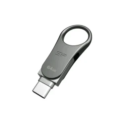 Pendrive z wejściem USB typu C Mobile C80, 64GB 3.2 Silicon Power / Szary EG 815007 64GB