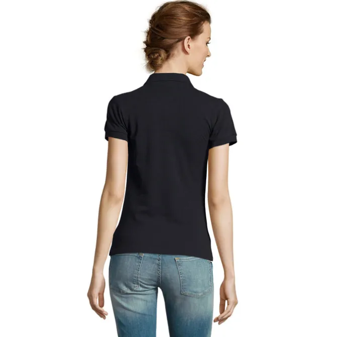 PEOPLE Damskie POLO 210g / Granatowy S11310-NY-XXL