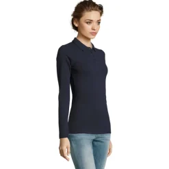 PERFECT Damskie LSL POLO180 / French Navy S02083-FN-XL