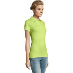PERFECT Damskie POLO 180g / Apple Green S11347-AG-M