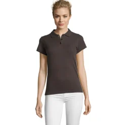 PERFECT Damskie POLO 180g / Ciemny Szary S11347-DG-XL