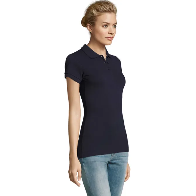 PERFECT Damskie POLO 180g / French Navy S11347-FN-L