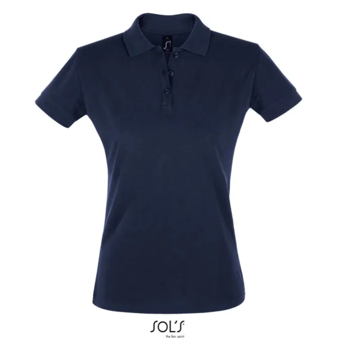 PERFECT Damskie POLO 180g / French Navy S11347-FN-L