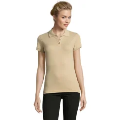 PERFECT Damskie POLO 180g / Sand S11347-SA-S