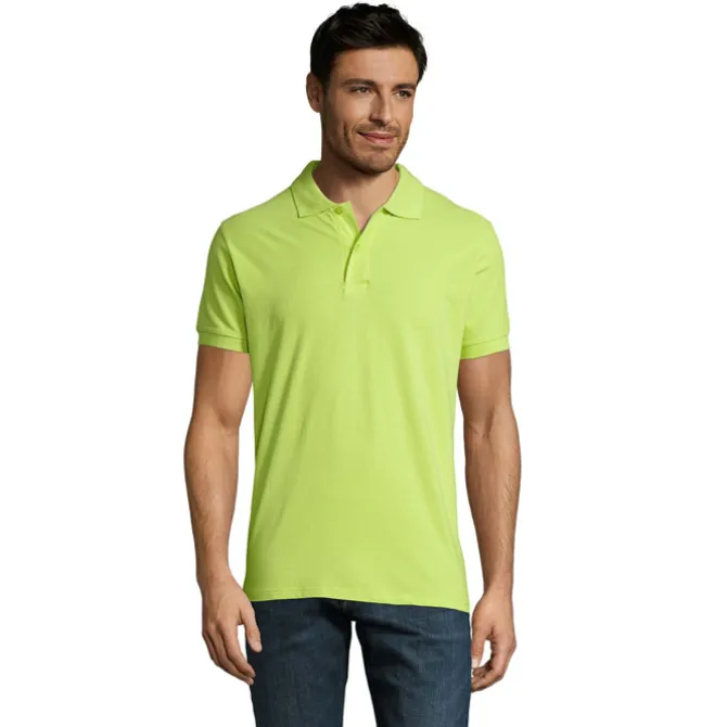 PERFECT Męskie POLO 180g / Apple Green S11346-AG-S