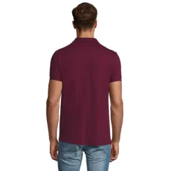 PERFECT Męskie POLO 180g / Burgundy S11346-BG-3XL