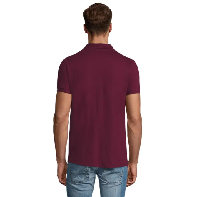 PERFECT Męskie POLO 180g / Burgundy S11346-BG-3XL