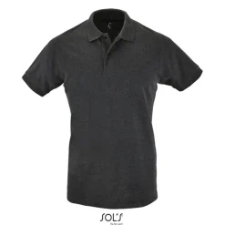 PERFECT Męskie POLO 180g / Charcoal melange S11346-CE-3XL