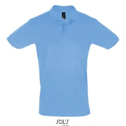 PERFECT Męskie POLO 180g / Sky blue S11346-SP-S