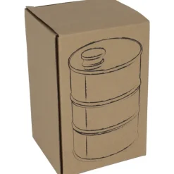 Piersiówka 600 ml beczka BLAIR / Czarny 6079203