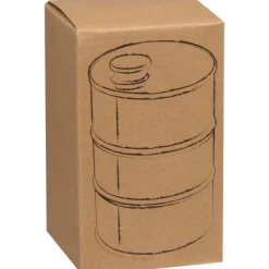 Piersiówka 600 ml beczka BLAIR / Czarny 6079203
