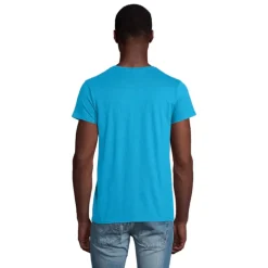 PIONEER MEN T-SHIRT 175g / Aqua S03565-AQ-S
