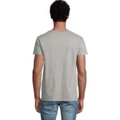 PIONEER MEN T-SHIRT 175g / Szary melanż S03565-GM-3XL