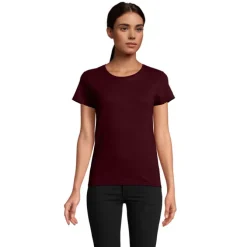 PIONEER WOMEN T-SHIRT 175g / Burgundy S03579-BG-XXL