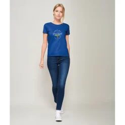 PIONEER WOMEN T-SHIRT 175g / Deep black S03579-DB-M