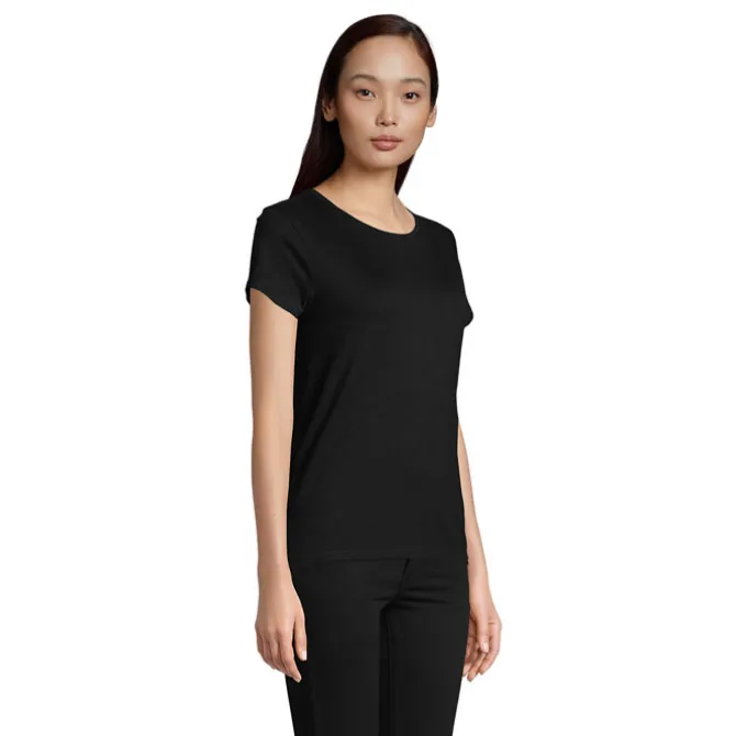 PIONEER WOMEN T-SHIRT 175g / Deep black S03579-DB-M