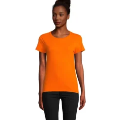 PIONEER WOMEN T-SHIRT 175g / Pomaranczowy S03579-OR-XL