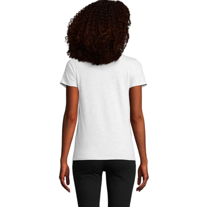 PIONEER WOMEN T-SHIRT 175g / Popiól S03579-AS-M
