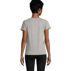 PIONEER WOMEN T-SHIRT 175g / Szary melanż S03579-GM-XXL