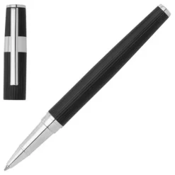 Pióro kulkowe Gear Pinstripe Silver / Gold / Czarny HSV2855A
