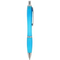 Pióro kulkowe Hawaii transparent Ocean Bound Plastic / Transparentny / czerwony LT87820-N0421